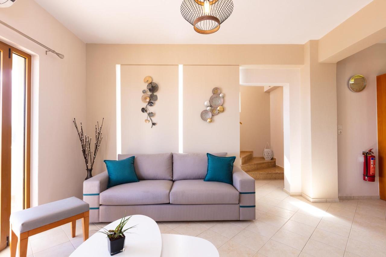 Maroulas Villas Ioanna & Stavros, Private Pools, Bbq & Seaview, By Thinkvilla المظهر الخارجي الصورة